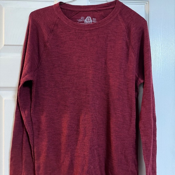 American rag maroon long sleeve shirt - Picture 1 of 2